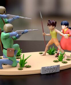 Alternative view of Conan & Lana VS Soldats